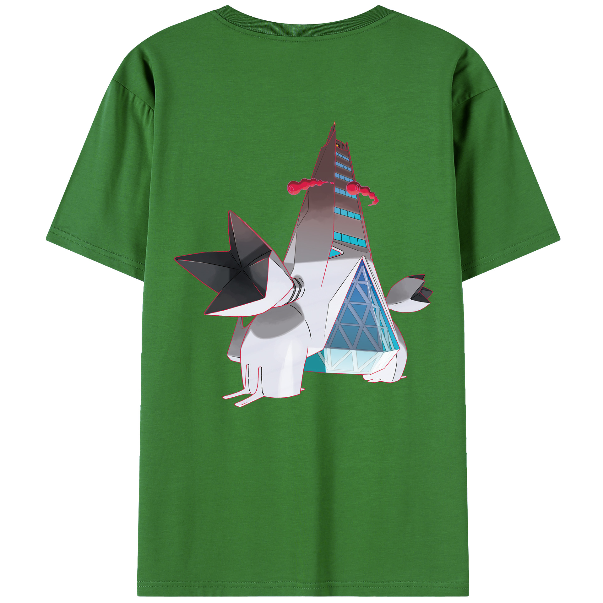 （画像用） ポケットモンスター Pokémon レディース半袖Tシャツ(バックプリント)